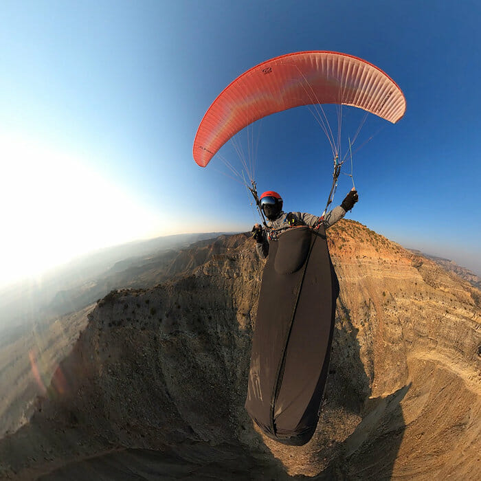 Paragliding Near Grand Junction, Colorado