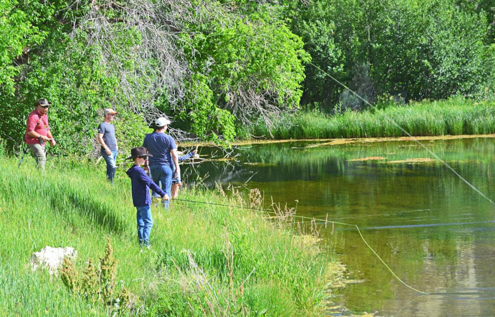 Fly Fishing at The High Lonesome Ranch